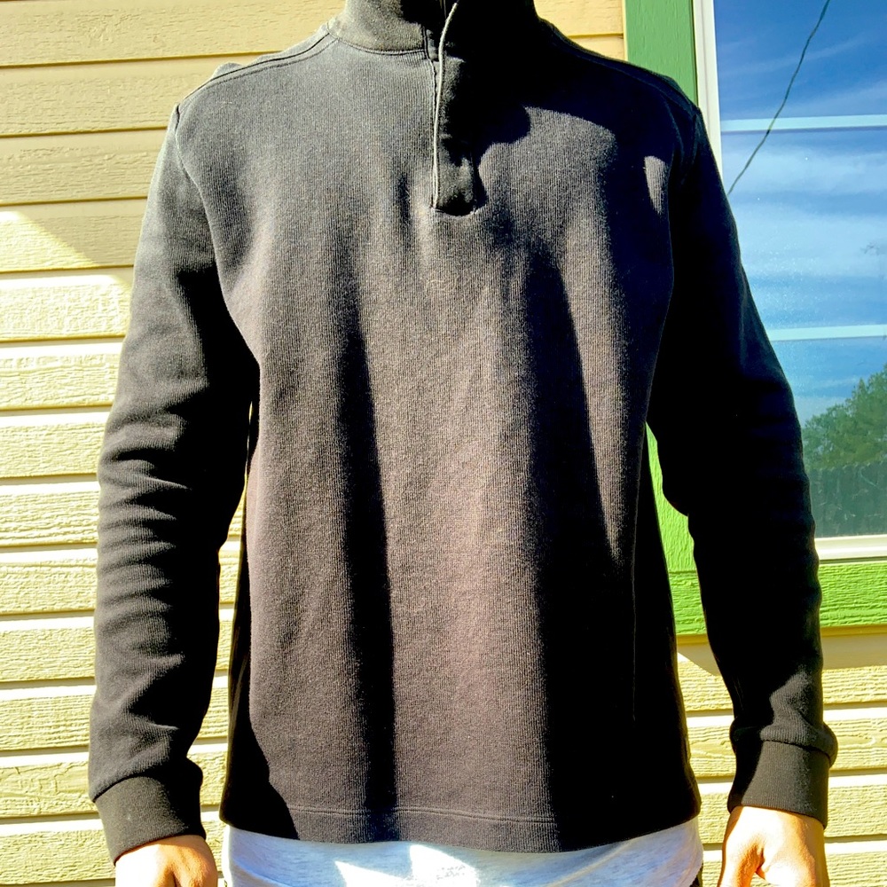 Hugo Boss zip up sweater